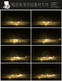 科技科幻视频显示器LED视频