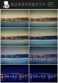 城市湖水建设视频高清下载