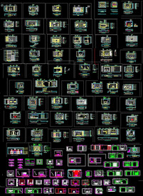 电视背景墙施工图集