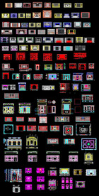 欧式护墙CAD图纸