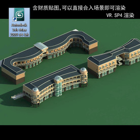 写字商业楼 商业群 现代商业