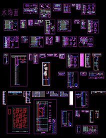 木饰面结构节点