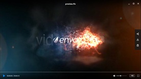 ae片头标题动态粒子模板