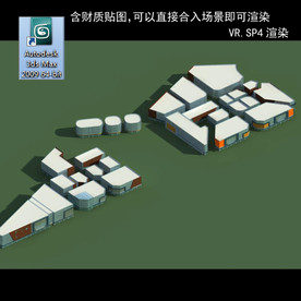 写字商业楼 商业群 现代商业