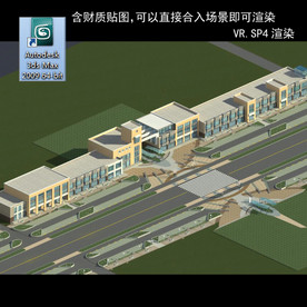 写字商业楼 商业群 现代商业