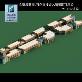 写字商业楼 商业群 现代商业