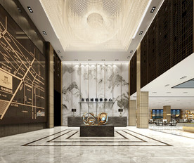 高端售楼部 大厅设计