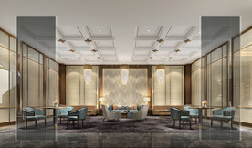 高端售楼部 大厅设计