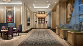 高端售楼部 大厅