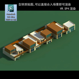 写字商业楼 商业群 现代商业