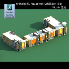 写字商业楼 商业群 现代商业