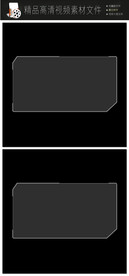 HUD全息科技转场通道视频