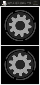 时尚唯美几何图形汇聚图形视频