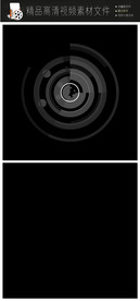 时尚唯美几何图形汇聚图形视频