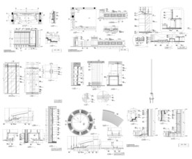 地台墙裙施工图