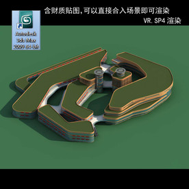 写字商业楼 商业群 现代商业