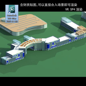 写字商业楼 商业群 现代商业