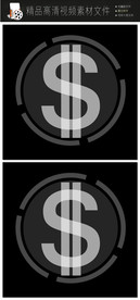 时尚唯美几何图形汇聚图形视频