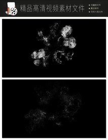 时尚唯美几何图形汇聚图形视频