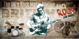 摇滚酒吧背景墙