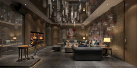 欧美ktv设计 模型