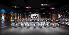 健身房 室内设计 场景