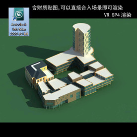 写字商业楼 商业群 现代商业