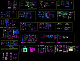 墙板大样剖面图库