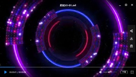 led 炫丽动态图视频背景光效