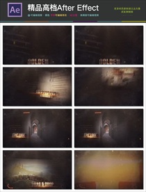 史诗级怀旧书籍宣传片模板