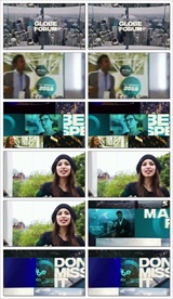 AE标志建筑城市视频