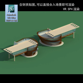 写字楼 现代办公楼 建筑模型图