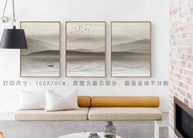 水墨画 山水画 禅意