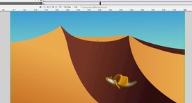 木船在沙漠里滑下来6秒