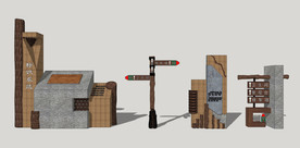 藏式风格标识系统