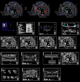成人池儿童池施工图