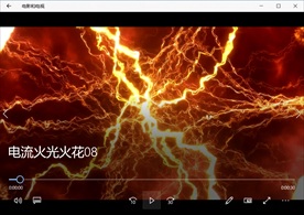 电光火花闪电视频动态背景特效素