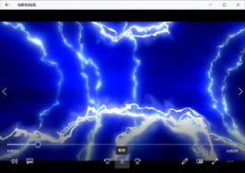 电光火花闪电视频动态背景特效素