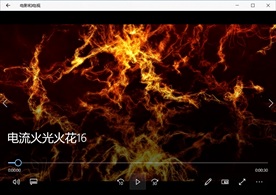 电光火花闪电视频动态背景特效素