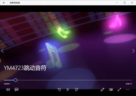 卡通音乐音符视频动态背景特效素