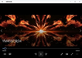 燃烧火焰动态背景特效素材