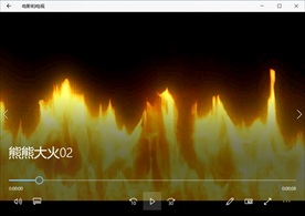 燃烧火焰动态背景特效素材