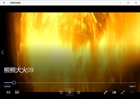 燃烧火焰动态背景特效素材