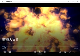 燃烧火焰动态背景特效素材