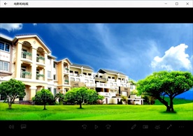 城市建筑动态背景特效素材