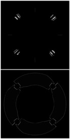 蓝色科技背景数字未来元素视频