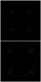 蓝色科技背景数字未来元素视频