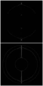 蓝色科技背景数字未来元素视频