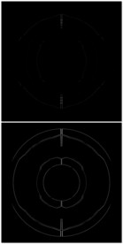 蓝色科技背景数字未来元素视频