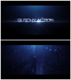 震撼通用开场文字闪现AE视